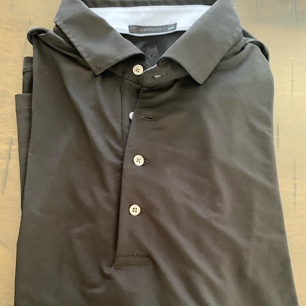 Greyson xxl long sleeve polo